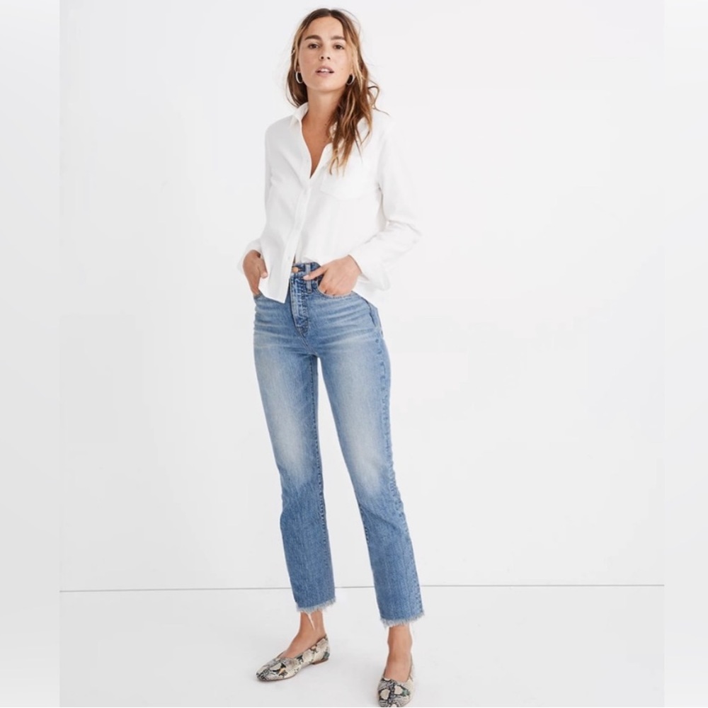 Madewell The Petite Perfect Vintage Jean in Ainsworth Wash AF715